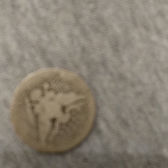 1914 Barber/Morgan 25c piece. - Picture 1 of 2